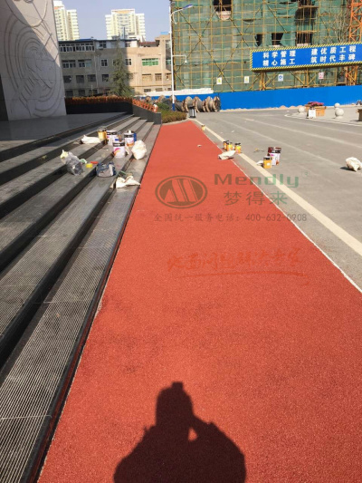 航天五一〇所 曲松彩色路面