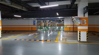 银滩雅苑 曲松环氧自流平地坪