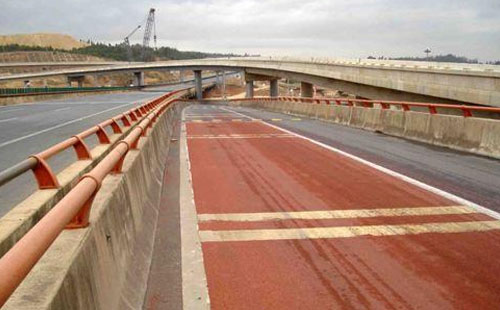 曲松轻载防滑路面粘结材料